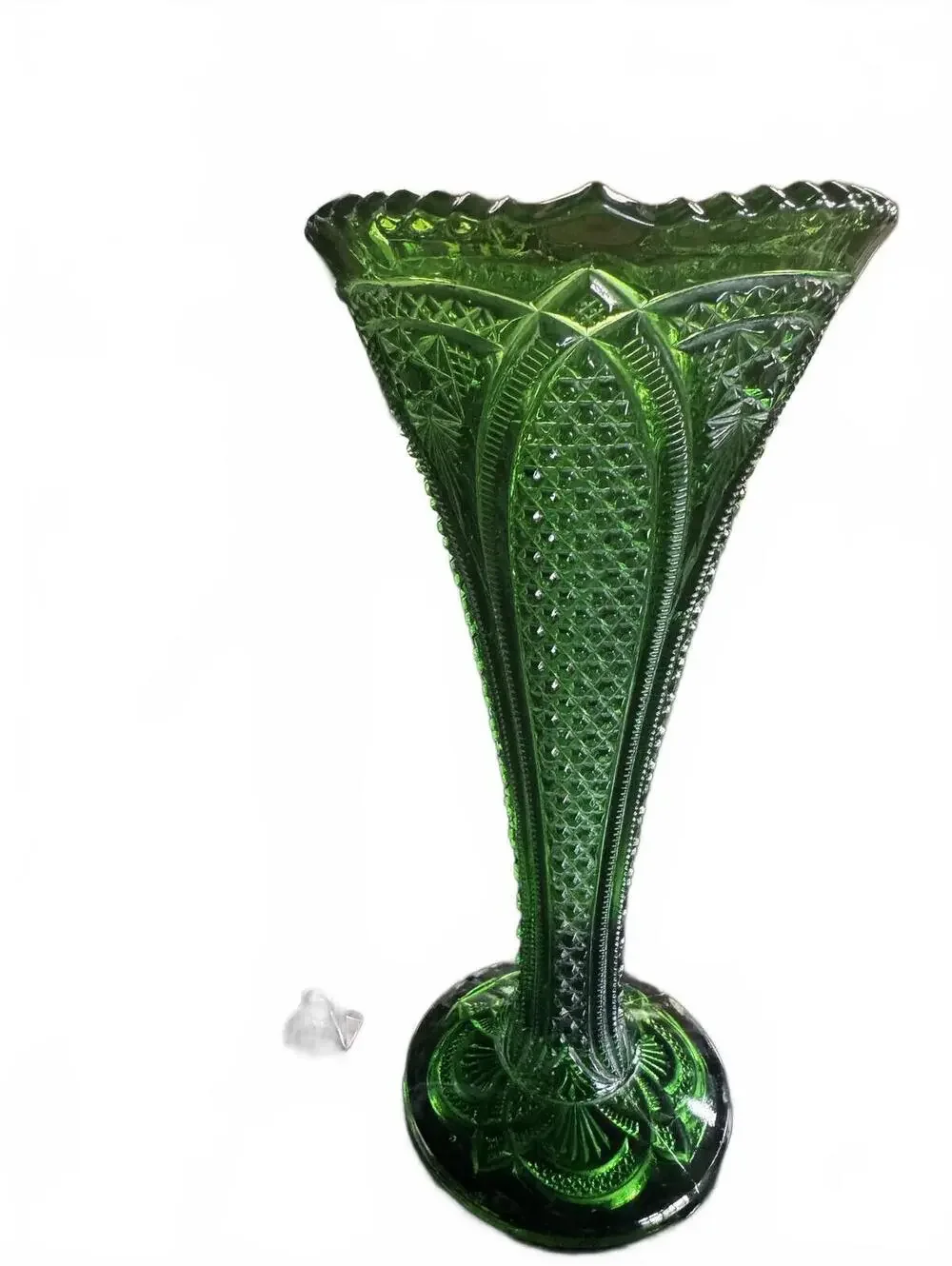 Rare  Heisey Emerald Green 